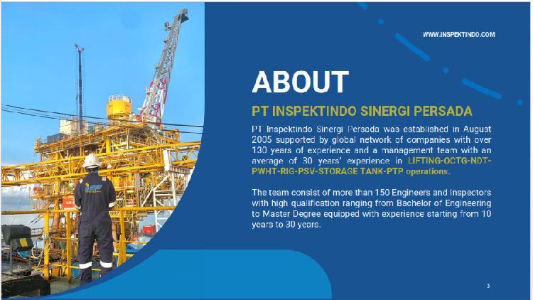PT INSPEKTINDO SINERGI PERSADA -Inspection Service and Certification